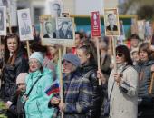 ФОТОРЕПОРТАЖ: «Бессмертный полк» на марше в Пскове