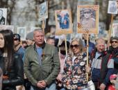 ФОТОРЕПОРТАЖ: «Бессмертный полк» на марше в Пскове