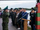 Фоторепортаж: Торжественная церемония развода пограничных нарядов