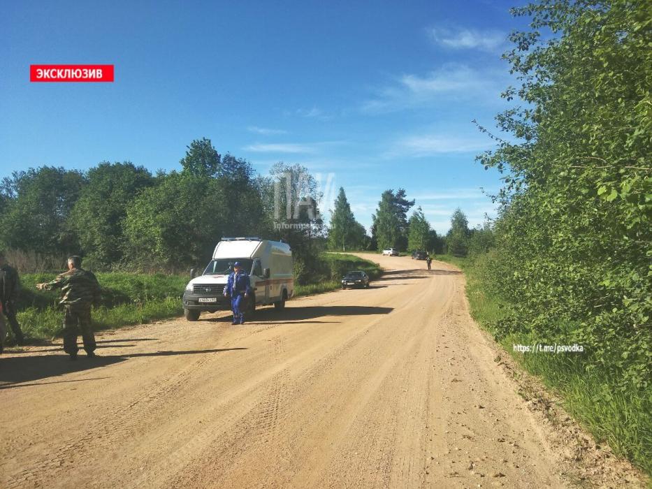 Иномарка съехала в кювет в Невельском районе