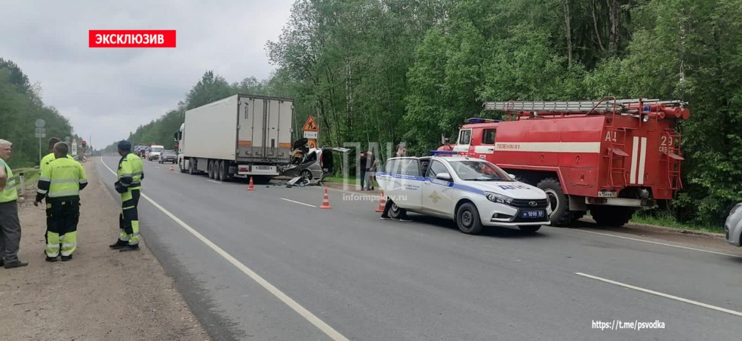 Один человек пострадал в результате ДТП в Себежском районе