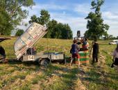 В Великих Луках начались тренировочные полёты аэронавтов