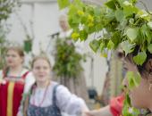  Фоторепортаж: Праздник Святой Троицы в Пскове 