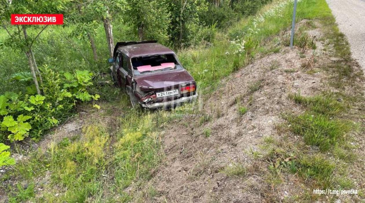 Четыре человека, в том числе двое детей пострадали в результате ДТП