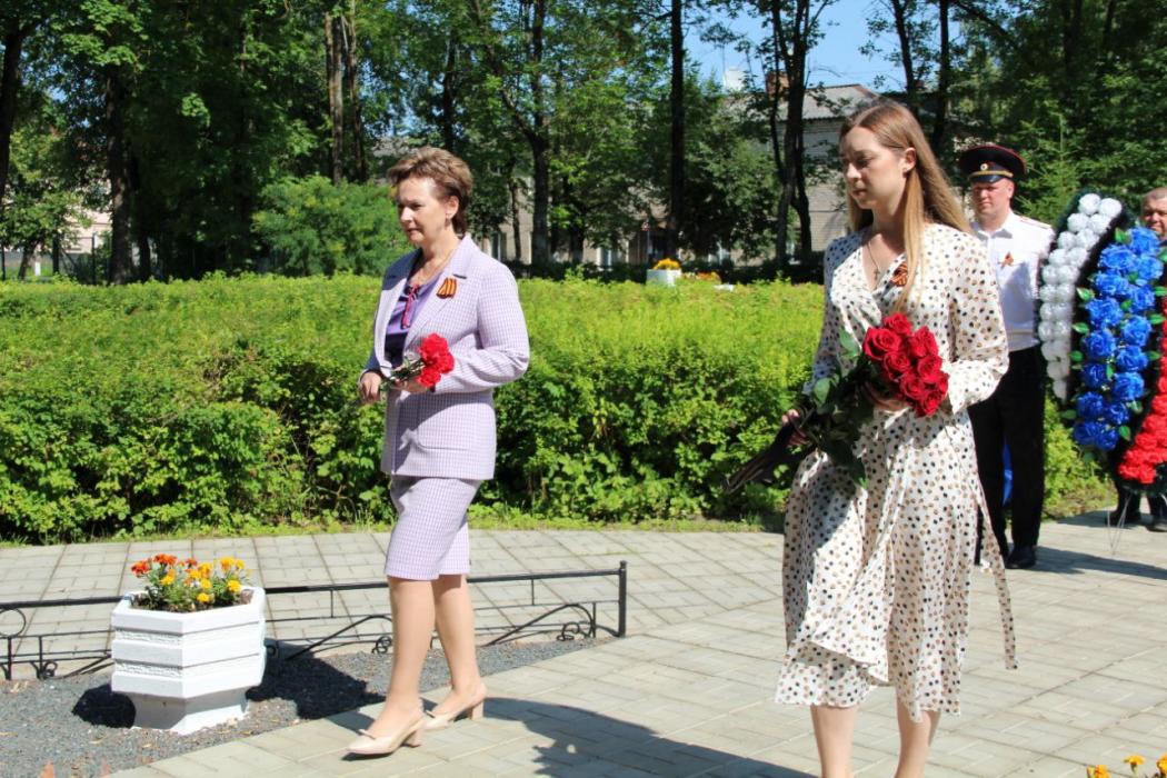 В Пыталово прошёл митинг в честь годовщины освобождения от немецко-фашистских захватчиков