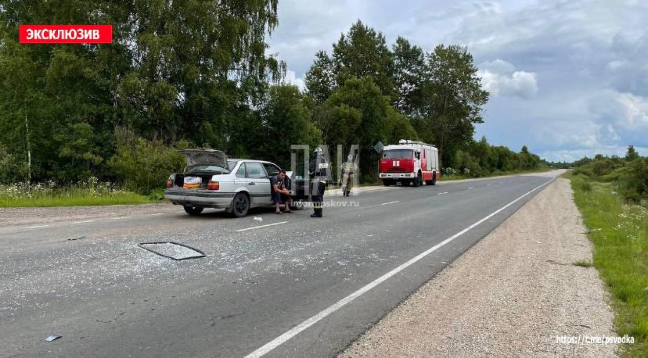 Четыре человека, в том числе двое детей пострадали в результате ДТП