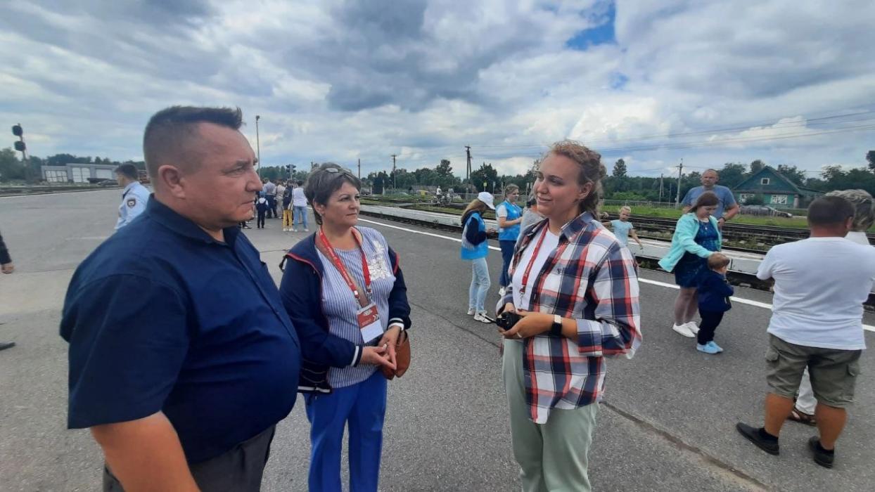 «Поезд Победы» прибыл в Дно