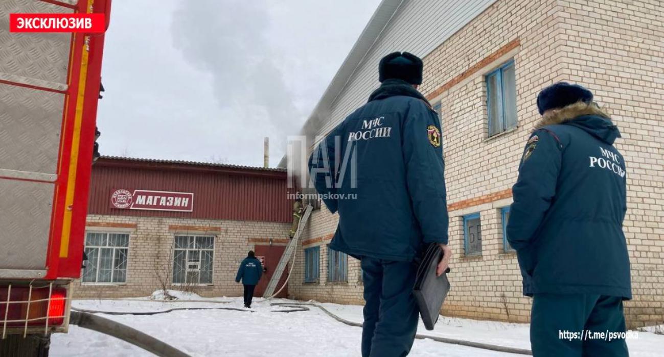 Фото с места пожара