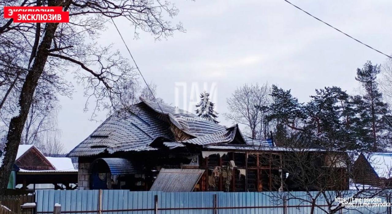 Пожар в Стругах Красных 