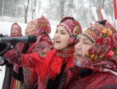 ФОТОРЕПОРТАЖ Встреча Масленицы в Пскове