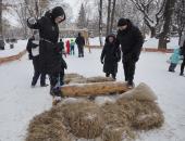ФОТОРЕПОРТАЖ Масленичные гуляния в Пскове
