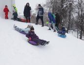 ФОТОРЕПОРТАЖ Масленичные гуляния в Пскове