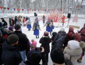 ФОТОРЕПОРТАЖ Встреча Масленицы в Пскове