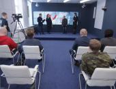 ФОТОРЕПОРТАЖ Телемарафон в поддержку специальной военной операции «Всё для Победы»