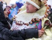 ФОТОРЕПОРТАЖ Встреча Масленицы в Пскове