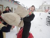 ФОТОРЕПОРТАЖ Встреча Масленицы в Пскове