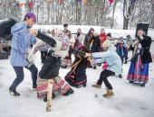 ФОТОРЕПОРТАЖ Встреча Масленицы в Пскове