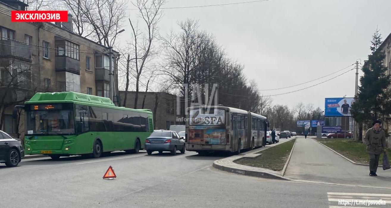 ДТП с автобусом