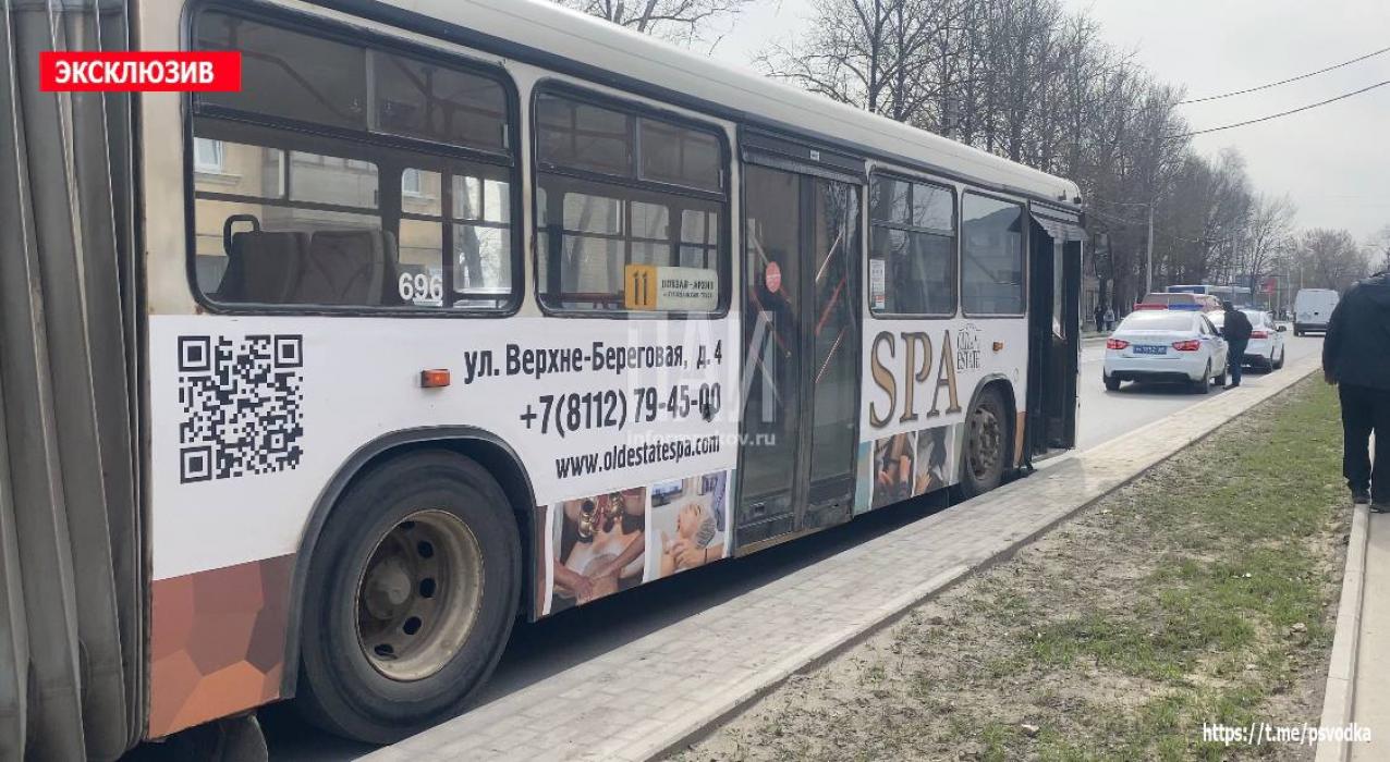 ДТП с автобусом