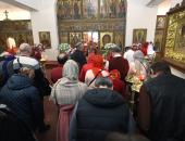 ФОТОРЕПОРТАЖ Пасхальное богослужение в Пскове
