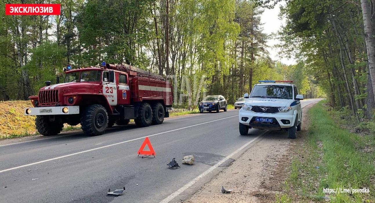 Авария в деревне Малая Гверстонь