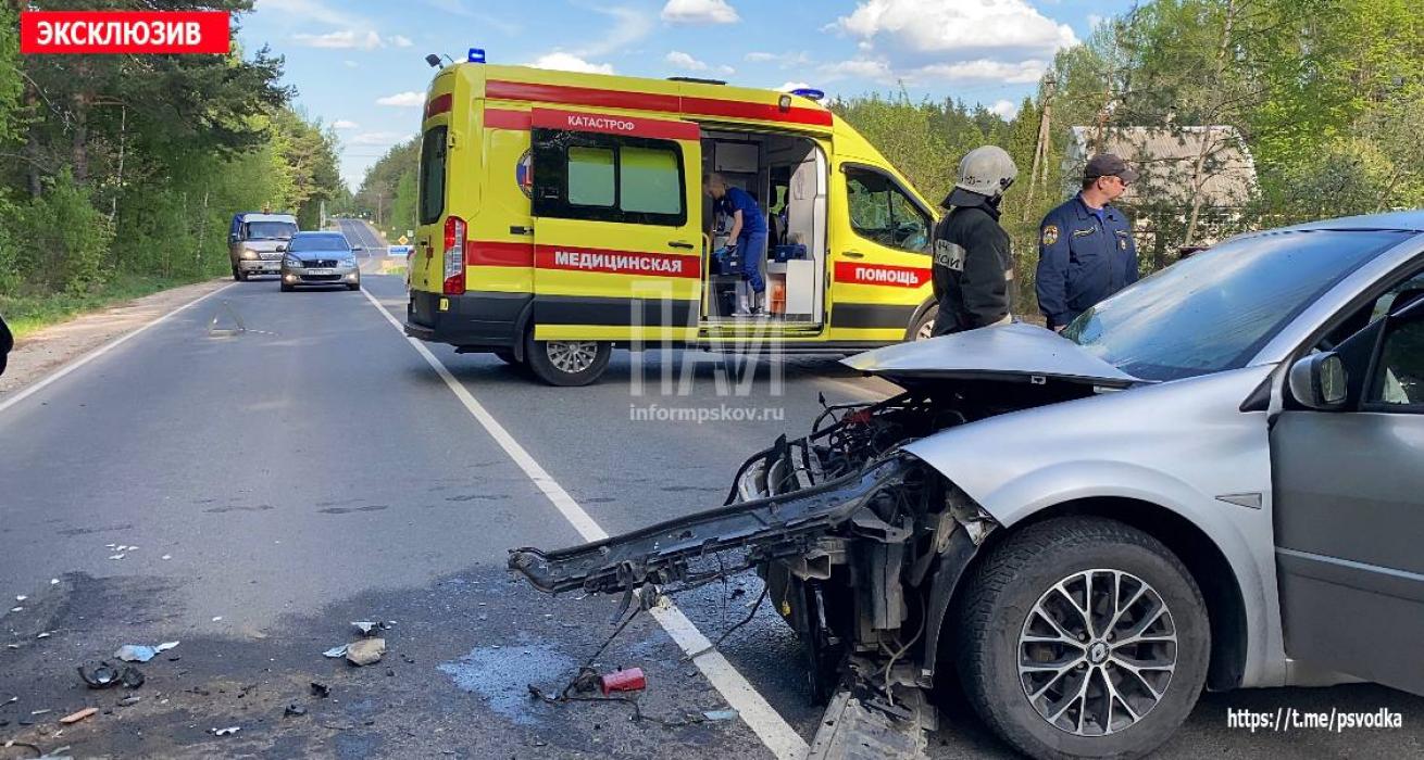 Авария в деревне Малая Гверстонь