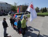 ФОТОРЕПОРТАЖ Первомайский автопробег профсоюзов в Пскове