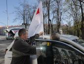 ФОТОРЕПОРТАЖ Первомайский автопробег профсоюзов в Пскове