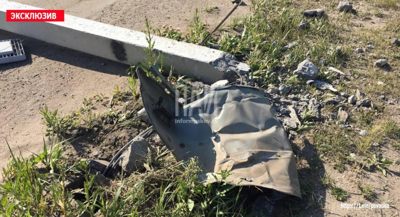Водитель протаранил столб ЛЭП