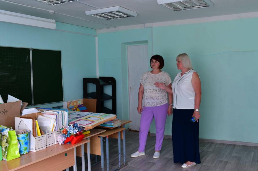 Ремонтные работы в школах и детских садах Псковского района
