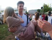 ФОТОРЕПОРТАЖ. Общегородской выпускной в Пскове