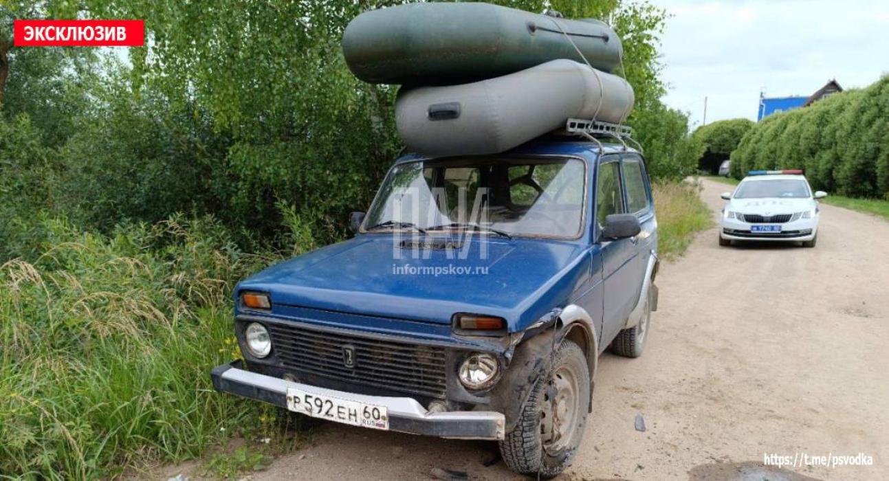 Столкновение двух авто в Великолукском районе