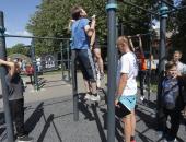ФОТОРЕПОРТАЖ. Соревнования по воркауту в честь Дня города Пскова