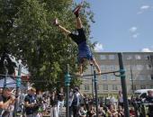 ФОТОРЕПОРТАЖ. Соревнования по воркауту в честь Дня города Пскова
