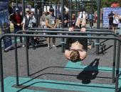 ФОТОРЕПОРТАЖ. Соревнования по воркауту в честь Дня города Пскова