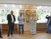 ФОТОРЕПОРТАЖ. Выставка по итогам международного пленэра в Пскове