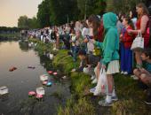 ФОТОРЕПОРТАЖ. Фестиваль водных фонариков в Пскове