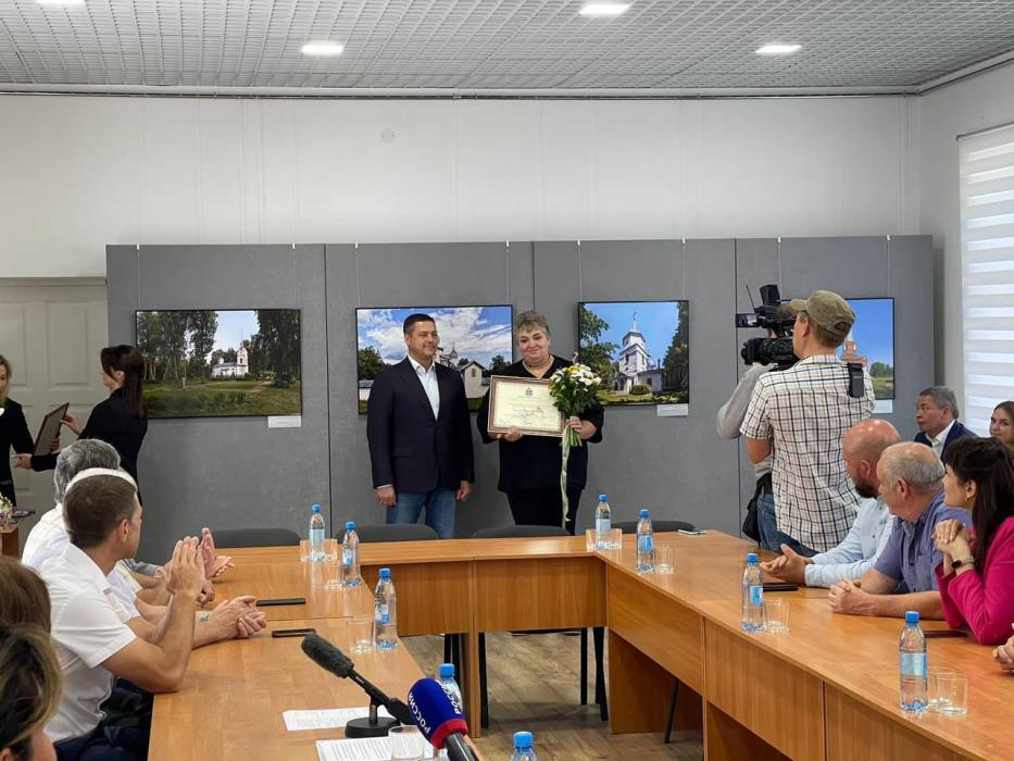 Награждение гдовичей