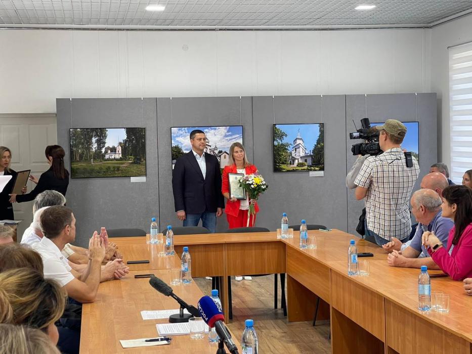 Награждение гдовичей
