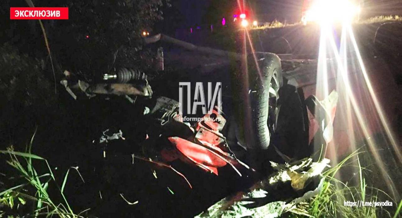 Два человека пострадали в ДТП в Псковском районе
