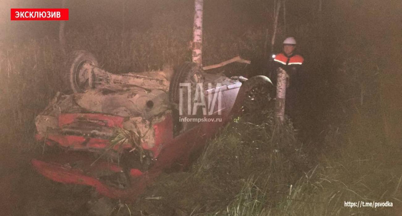 Два человека пострадали в ДТП в Псковском районе