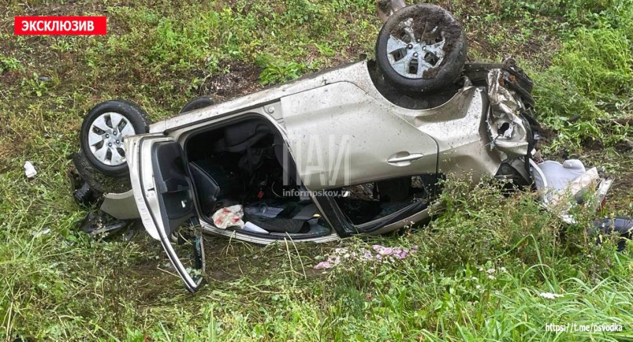 Два человека пострадали  в ДТП в Печорском районе