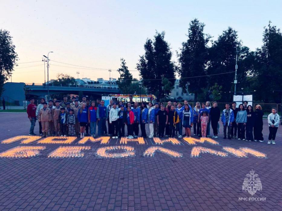 Памятная акция о жертвах Беслана