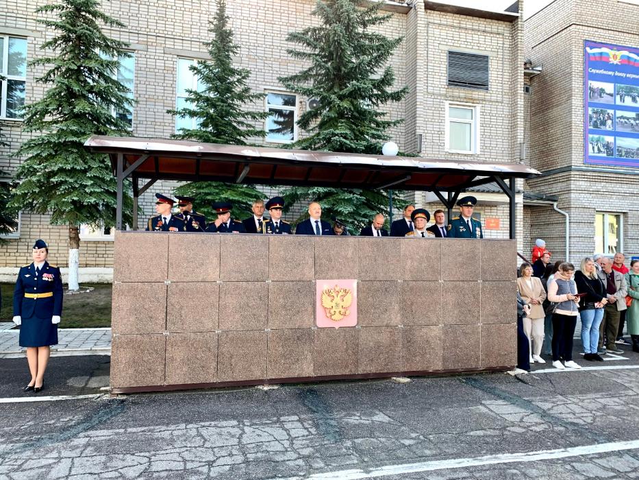 Александр Гончаренко поздравил первокурсников университета ФСИН в Пскове