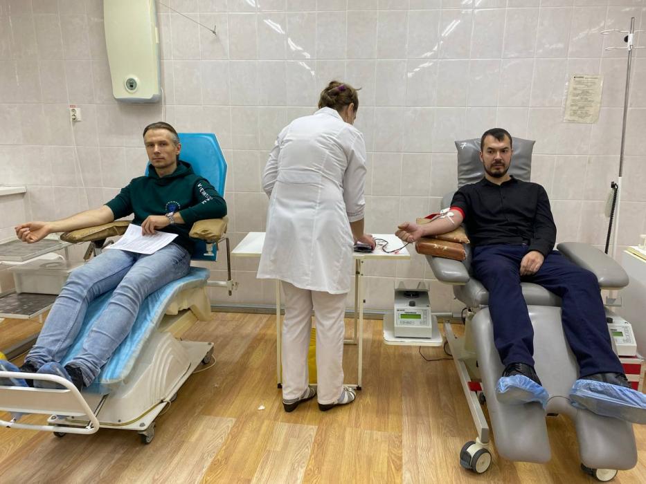 Псковичи сдали кровь и присоединились к акции в поддержку донорского движения костного мозга 