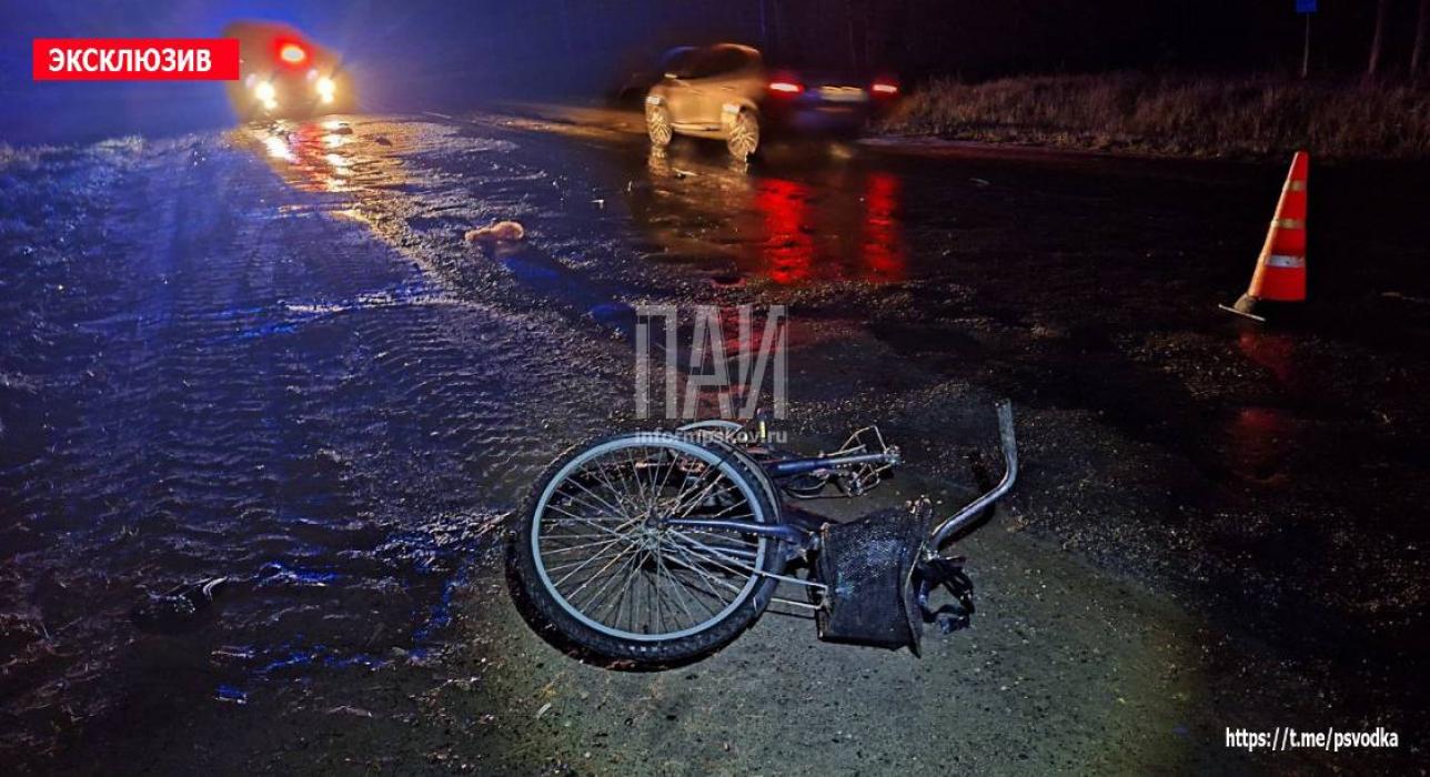 Велосипедистка погибла после ДТП в Опочецком районе