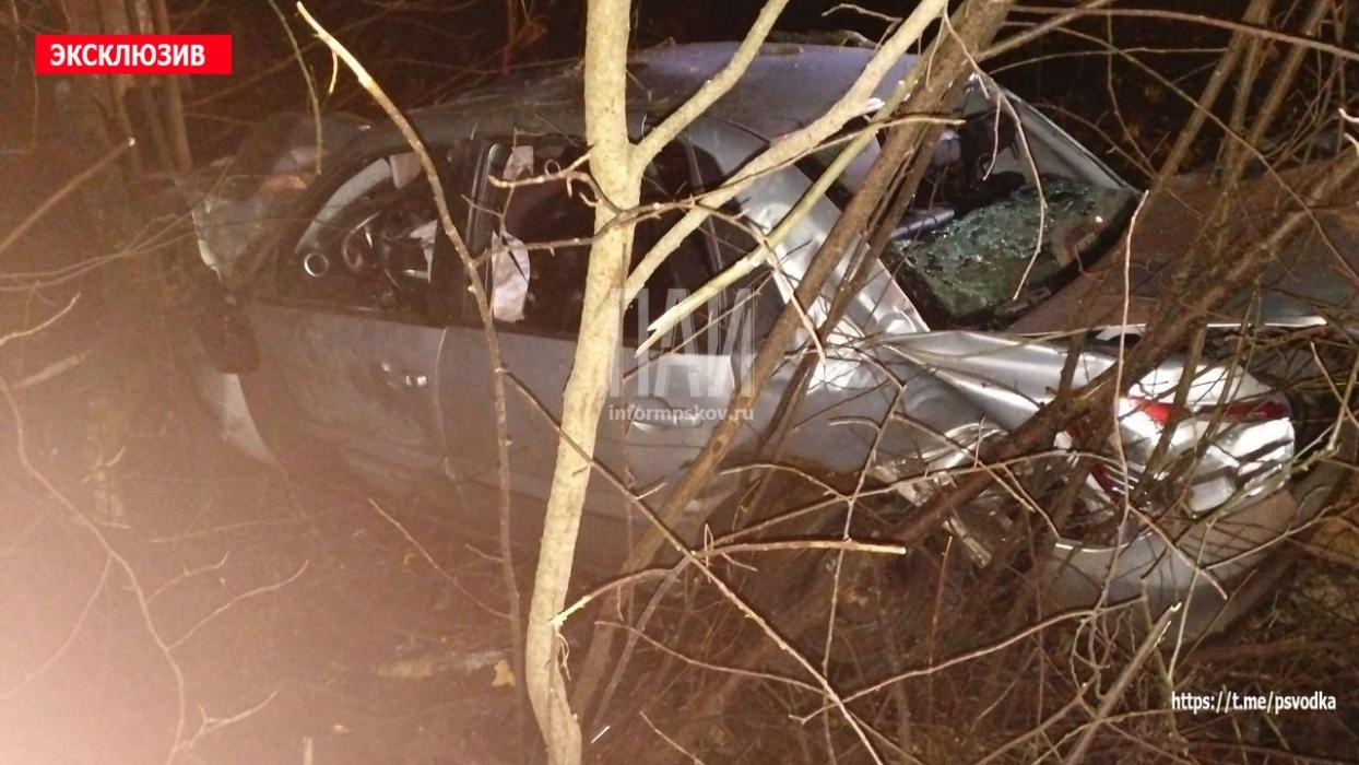 Водителя госпитализировали после ДТП в Гдовском районе