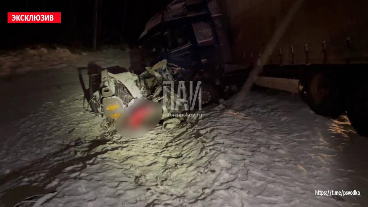 Два человека погибли в страшном ДТП в Пушкиногорском районе
