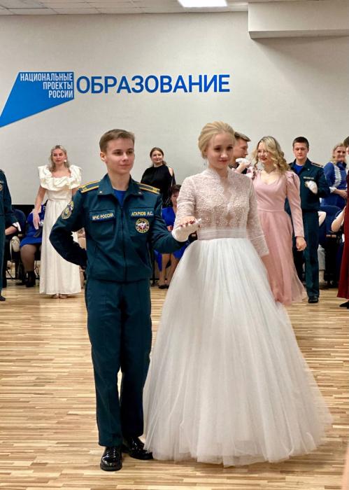 Первый кадетский бал прошёл в Пскове