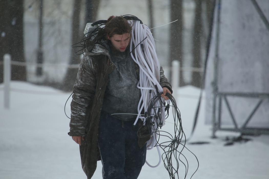 Новогодний парк «Сказочный лес» демонтируют в парке Строителей Пскова